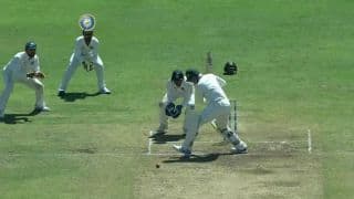 Watch: Ravindra Jadeja almost claim a wicket with a weird delivery in the first Test vs Australia
